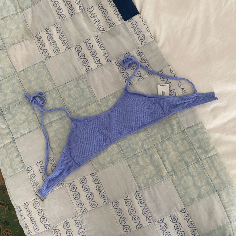 Baby Blue/Periwinkle Bikini Top